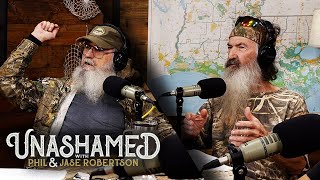 Phil \u0026 Si's Aunt Would Pinch Them With Her Toes \u0026 Si Explains Robertson Competitiveness | Ep 586