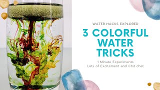 Colorful water tricks for school | Amazing Science Experiments