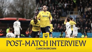 Two Goals in Two For Ciaron Brown as Oxford United Beat Plymouth