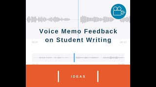EASY Voice Memo Feedback