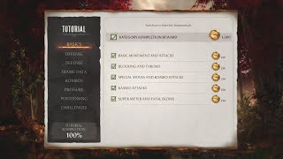 Mortal Kombat 1 - Komplete Tutorial Mode (All Trainings Completed) [4K60 HD]