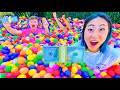 EXTREME $10,000 DOLLAR BALL PIT POOL CHALLENGE!!