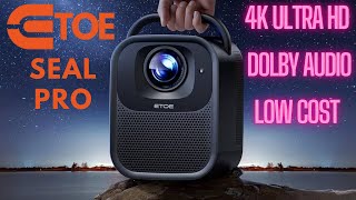 ETOE Seal Pro 1000 ANSI LED Projector - 4K \u0026 DOLBY AUDIO CERTIFIED - FULL TEST