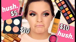 I TRIED AFFORDABLE MAKEUP FROM THE HUSH APP... HITS & MISSES |  Casey Holmes