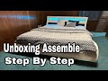 Unboxing Assemble Step By Step - LED Bed Frame Keyluv