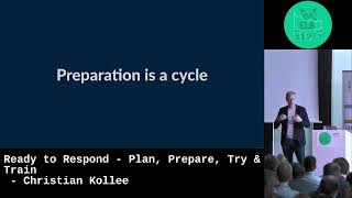 Ready to Respond - Plan, Prepare, Try & Train