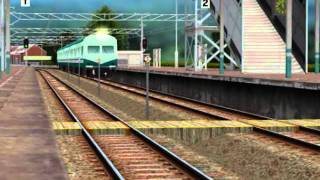 RailSim2バーチャル蔵部駅　#22　ロマンスカー2000系