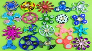 20 Super Cool Fidget Spinners! Huge Fidget Spinner Collection! Fidget Spinner Co