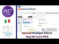 Asp.net Core 6 : Multiple File Upload In Folder In C#.net | Asp.net Core MVC | ASP.NET Core Upload