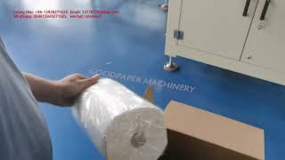 single roll wrapping JRT maxi roll tissue full automatic packing machine paper wrapper