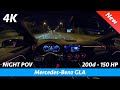 Mercedes GLA 2020 - Night POV test drive and full review in 4K | 0-100, LED headlights, consumption