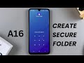 How To Create Secure Folder On Samsung Galaxy A16