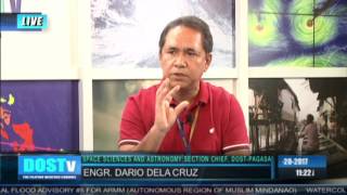 DOSTv Episode 164 Interview - Effects of Astronomical Events on Earth's Weather. Mr. Dario Dela Cruz