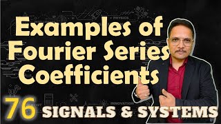 Fourier Series Coefficients Solved Examples