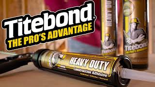 Titebond PROvantage Heavy Duty Construction Adhesive