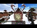 【minecraft】罰ゲームに腕立て伏せしながらフレンドとスカイウォーズをプレイ！【くろすけ×すぶた】