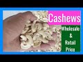 Dry Fruits  Cashew Nuts wholesale price Kerala India -