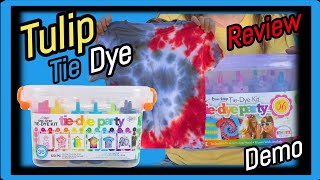 Tulip One-Step Tie-Dye Party Kit Review \u0026 Demonstration