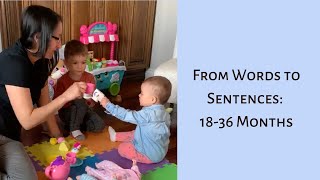 From Words to Sentences: Building Communication Skills 18-36 Months