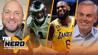 Should Lakers start a rebuild after starting 2-9? Eagles one-and-done in Playoffs? | THE HERD