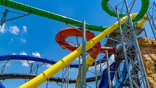 INSANE Aquatube Water Slide at Hungarospa Water Park