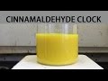 How to make the Cinnamaldehyde Clock