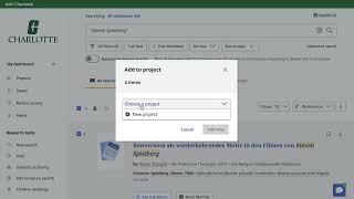 Navigating EBSCOhost Databases