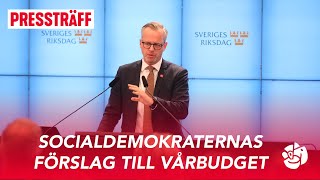 LIVE: Mikael Damberg presenterar Socialdemokraternas vårbudget