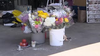 Memorial grows for fireworks blast victims as state health workers help neighborhood