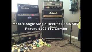 Mesa/Boogie Single Rectifier vs Peavey 6505 (metal)