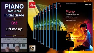 Lift Me Up from Black Panther (ABRSM Piano 2025 \u0026 2026 - Initial Grade Piano Exam - B3) - Tutorial