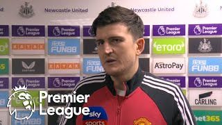 Harry Maguire admits Manchester United were sloppy v. Newcastle United | Premier League | NBC Sports