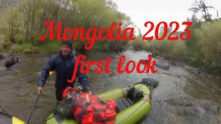 Packrafting \u0026 fishing on Chuluut river Mongolia 2023. trailer