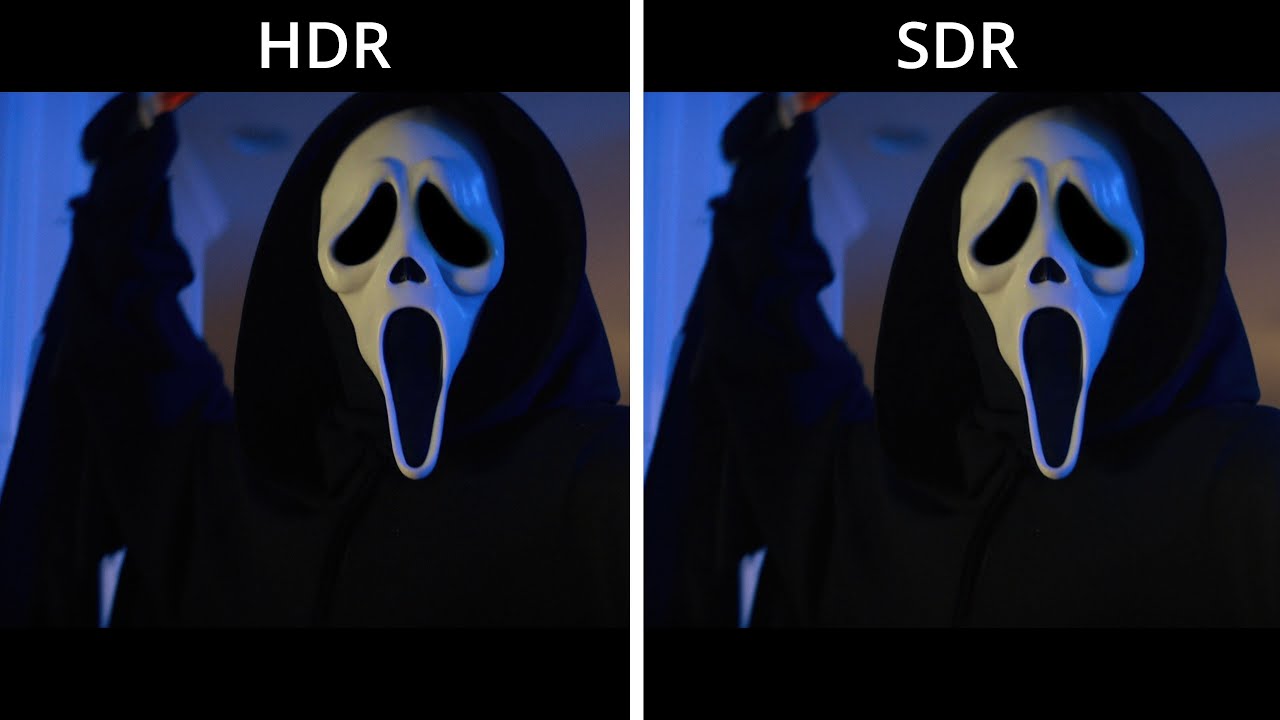 Scream 4K Blu-ray Vs Blu-ray Comparison (HDR Version) - YouTube