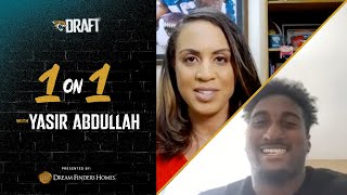 1 on 1 with Yasir Abdullah | 2023 NFL Draft | Jacksonville Jaguars