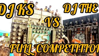 DJ KS GUDDU PRADHAN VS DJ THE ROCK FULL COMPETITION 2023#djcompetition #kanwaryatra