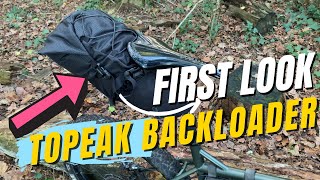 TOPEAK BACKLOADER 10L BIKEPACKING SADDLE BAG - FIRST LOOK