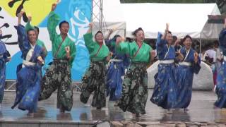 舞幻 2016ふくのやまよさこい 中央公園 mususukunjp