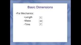 Dimensions in Physics: an introduction