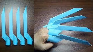HOW TO MAKE PAPER CLAWS \ BEST ORIGAMI CLAWS IDEAS \ EASY CRAFTS design by TORSELF