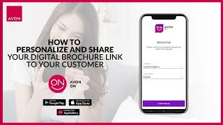 Avon On App | Tutorials | How to Share Digital Brochure