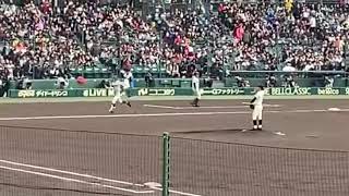 明石商業高校吹奏楽部応援団  2019春の選抜高校野球大会  阪神甲子園球場