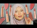 MY FAVOURITE CHARLOTTE TILBURY LIPSTICKS | SWATCHES/TRY-ON ON MEDIUM SKIN | BEST CHARLOTTE LIPSTICKS