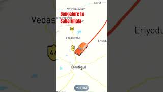 Bangalore to Sabarimala Route #bangalore #sabarimala #route #trendingshorts