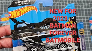 Hot wheels discussion including the new for 2023 Batman forever batmobile