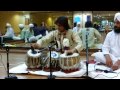 ustad athar hussain playing ustad habibuddin khan sahab tabla gat on tabla ajrada gharana live