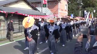 2018川越まつり初日ハイライト・神幸祭(氷川神社午後一時出御)