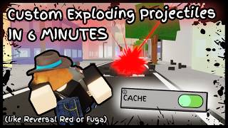 Create Custom Exploding Projectiles In 6 Minutes | JJS Skill Builder
