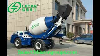 How to operate Luton Self Loading Concrete Mixer: Sales13@lutongroups.com