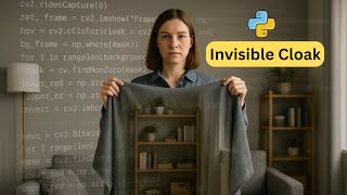 Invisible Cloak using OpenCV NumPy in Python - Speed Code